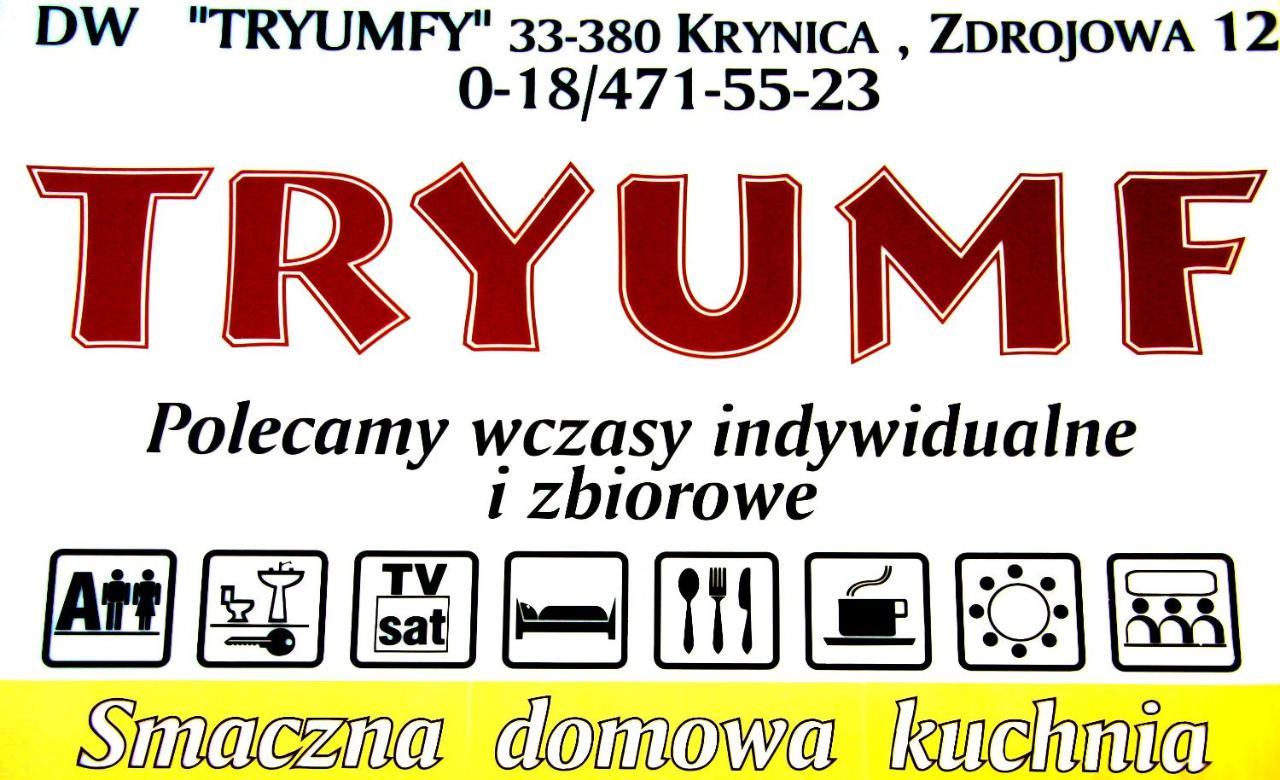 Domy Wczasowe Tryumfy Bed & Breakfast Krynica Zdroj Exterior photo